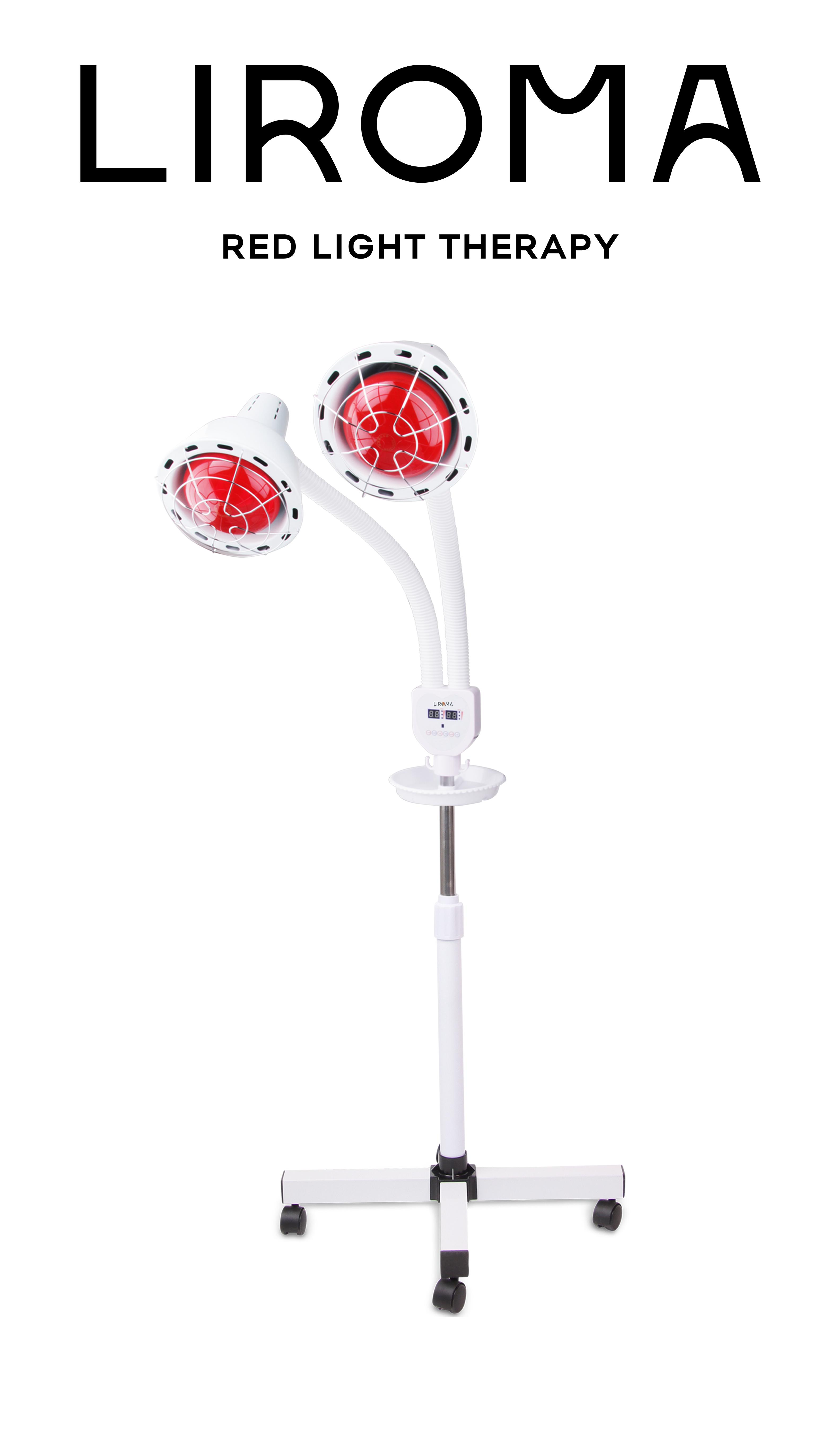 Infrarood lamp dubbele kop