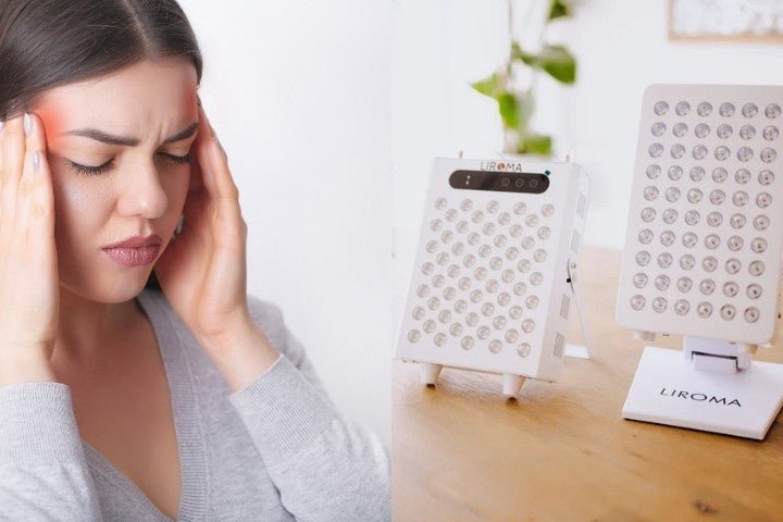 Rood licht therapie tegen hoofdpijn en migraine - Liroma