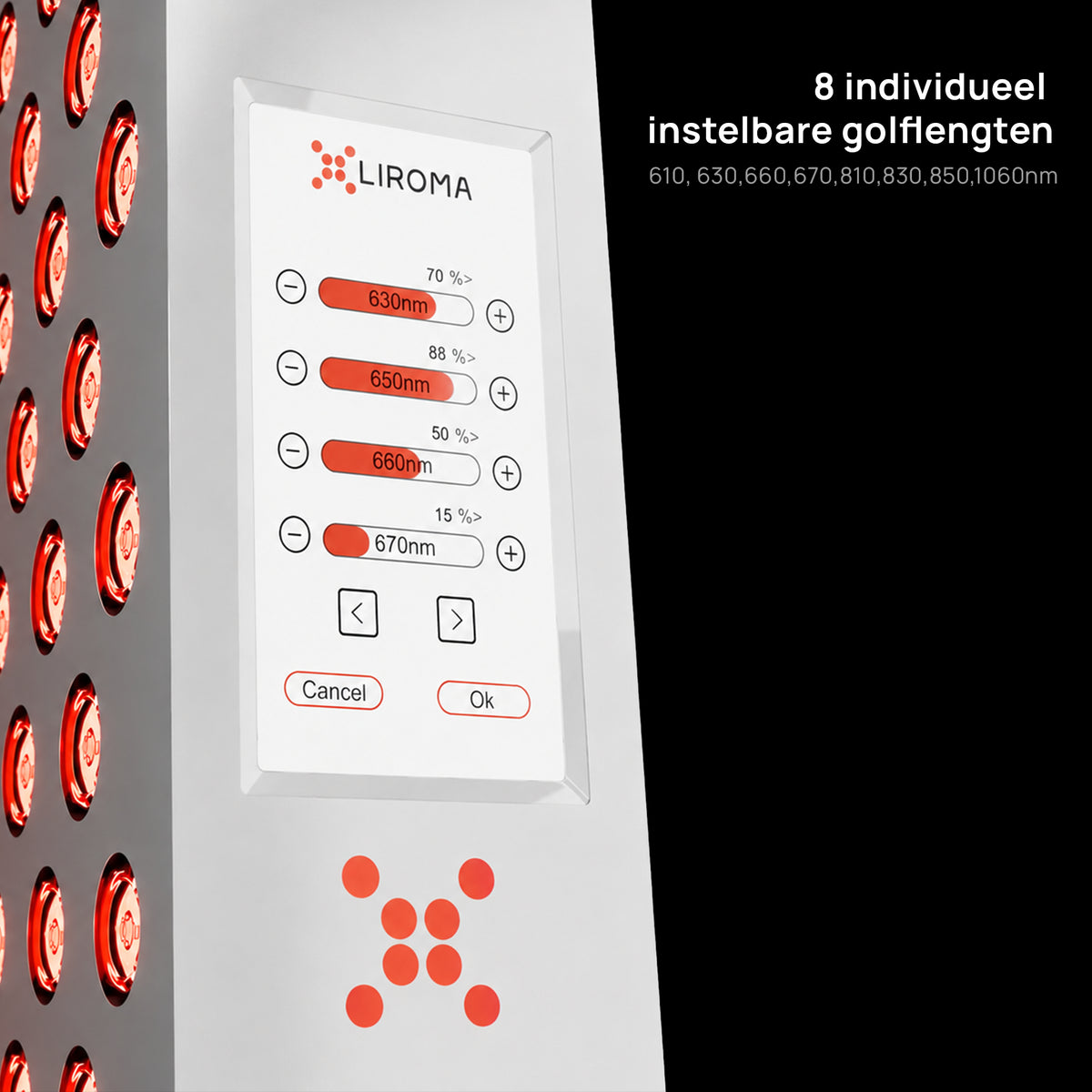 PrimeFORCE Advanced Gen5 (Red Light Therapy) – Ideal for home use – Dual chip – 64x23x6,5cm