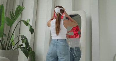 GLOW® LED mask – Near-Infrared & Red-Light Therapy