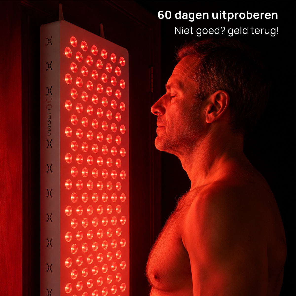 PrimeFORCE Advanced Gen5 (Red Light Therapy) – Ideal for home use – Dual chip – 64x23x6,5cm