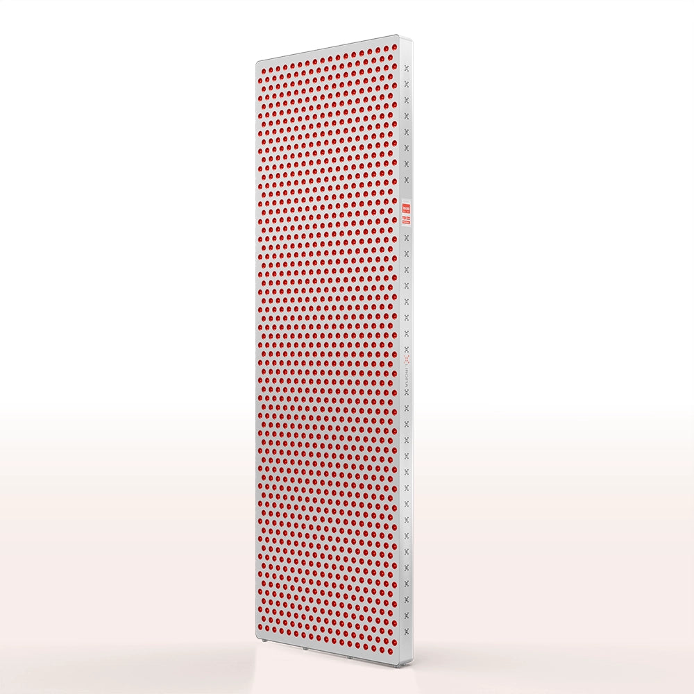 Zijaanzicht van het Liroma PrimeFORCE Ultra rood licht therapie paneel
